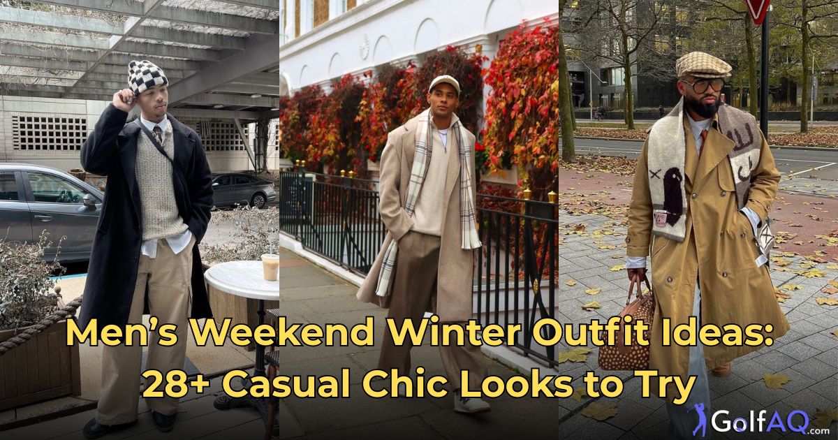 Men’s Weekend Winter Outfit Ideas: 28+ Casual Chic Looks to Try